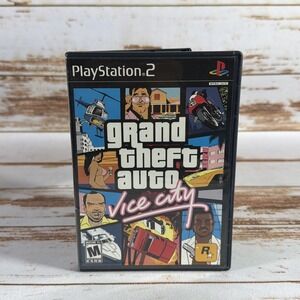 Grand Theft Auto Vice City PS2 2002 CIB Complete Tested